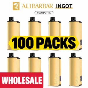 Alibarbar Ingot 9000 puffs-Wholesale-100 packs or more