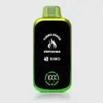 BIMO Turbo 20000 Puffs 20 pack Multiple flavors - Passion Fruit Kiwi Guava