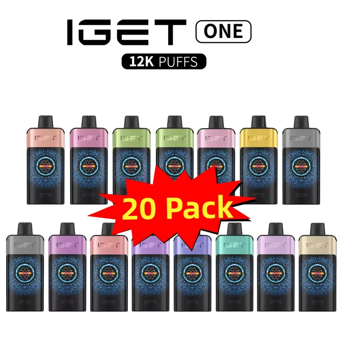 iget-one-20pack.webp IGET One Multiple Flavours - 20 Pack - Strawberry