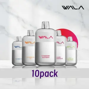 Wala POP 10000 Puffs -10 pack Multiple flavors - Grape Ice