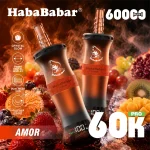 Habababar 60K Puffs Shisha – Amor