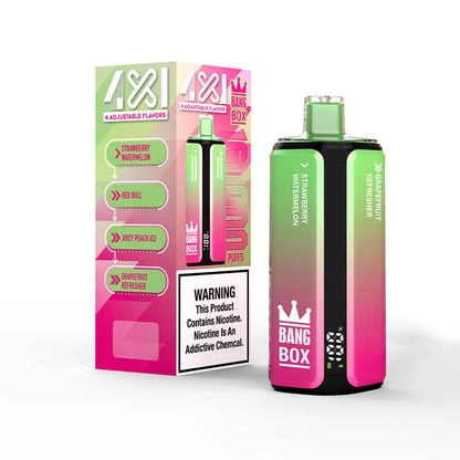 alibarbar 12000 device displayed alongside older disposable vape models showing size and design evolution