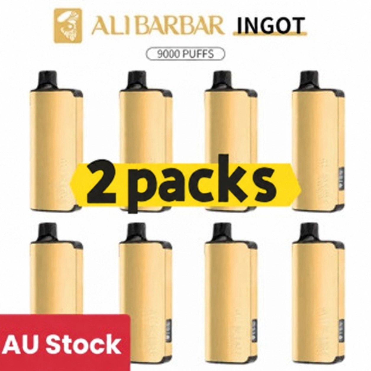 alibarbar 9000 Ingot 2-pack multiple flavours