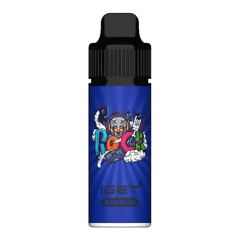 bary quinn IGET BAR PLUS Blueberry Raspberry Bubble Gum 6000 puffs