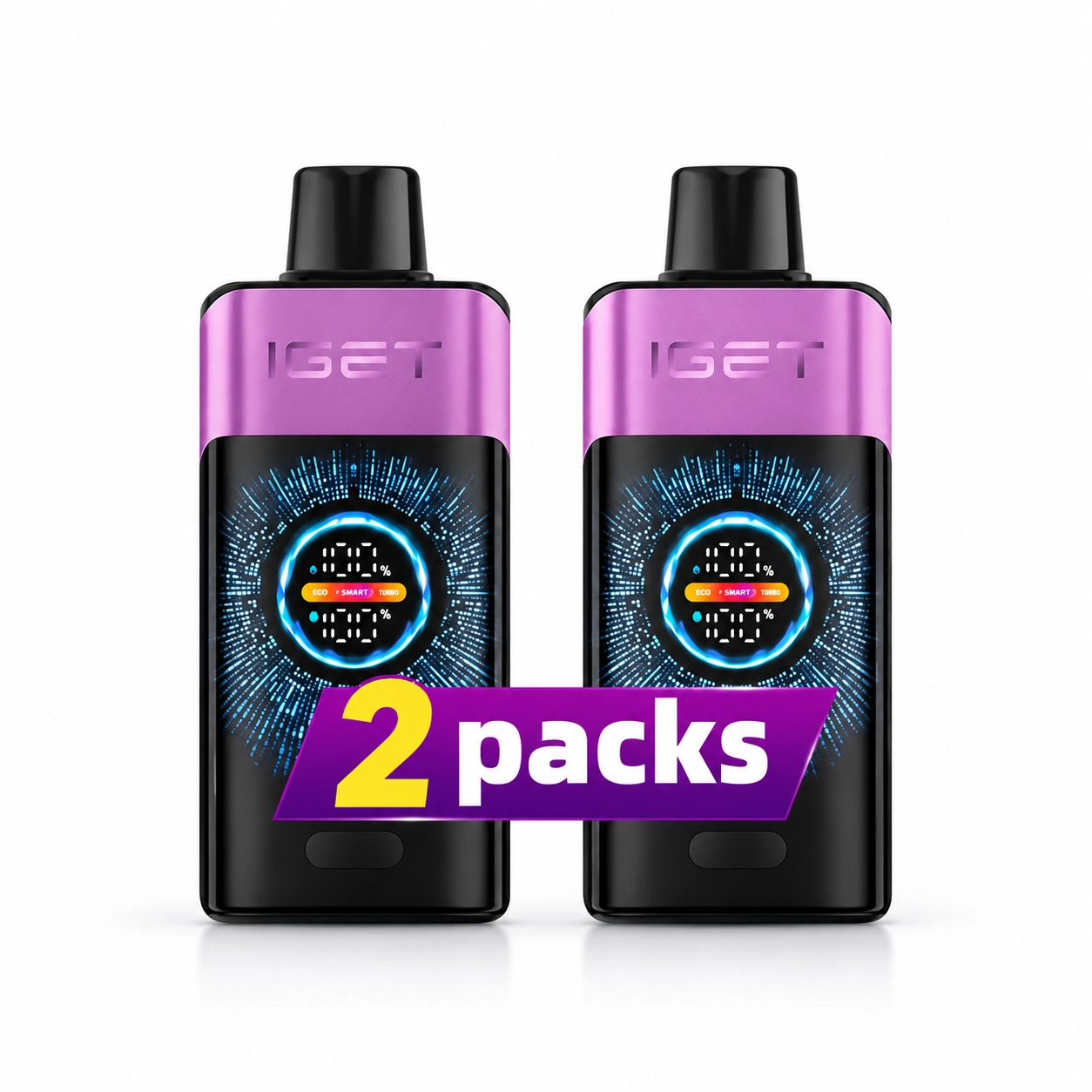 i get 1 two pack disposable vape bundle