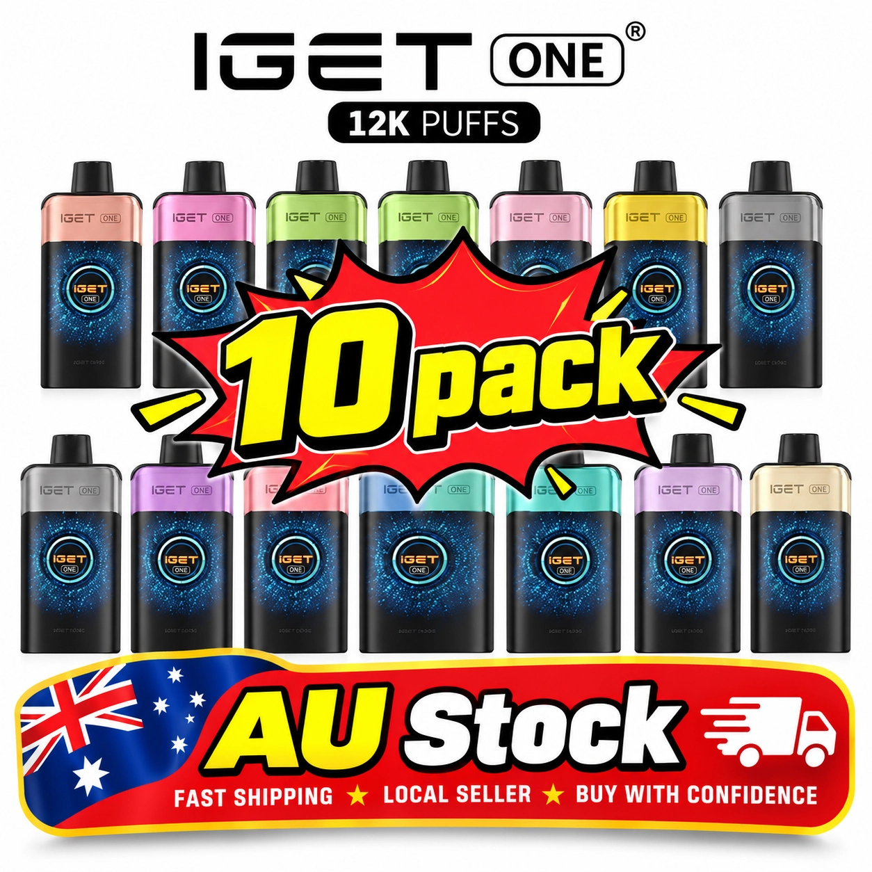 i get 1 ten pack bulk disposable vapes