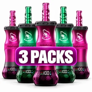 Habababar 60K Puffs Shisha – 3 Packs